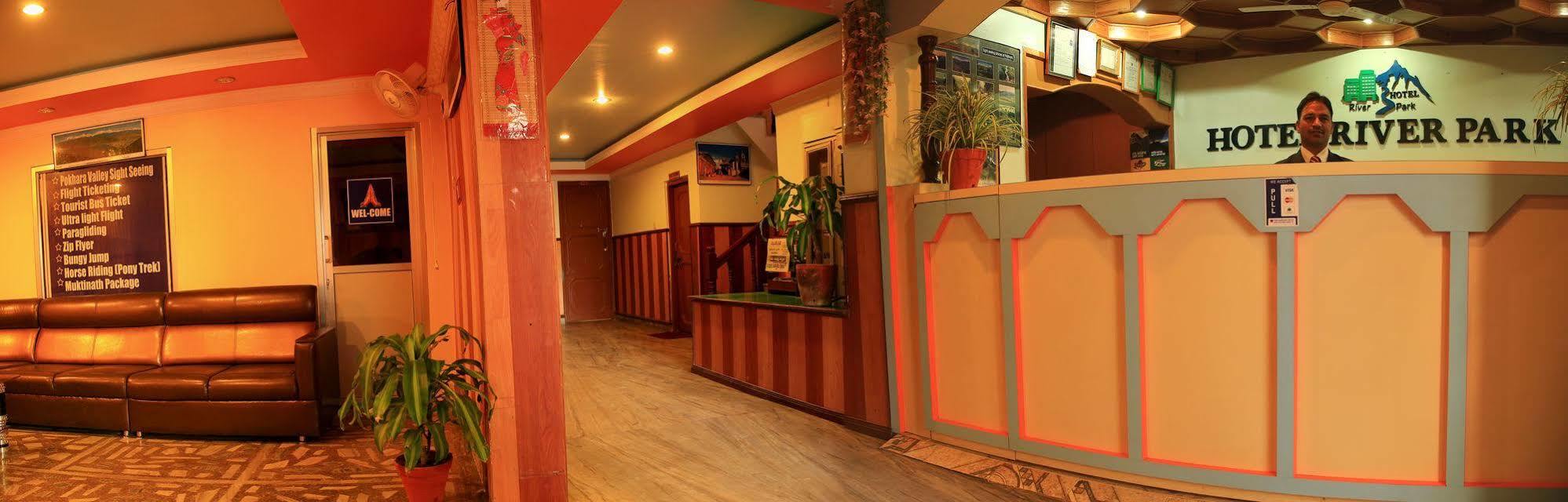 Hotel River Park Pokhara Dış mekan fotoğraf